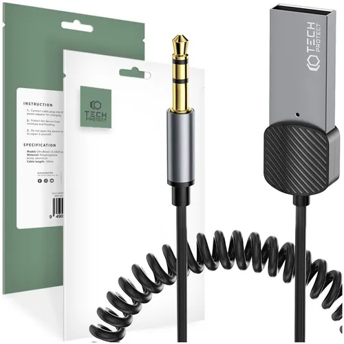TECH-PROTECT 3,5-MM-AUX-ADAPTERKABEL FÜR TABLETS, SMARTPHONES, BLUETOOTH-AUDIO