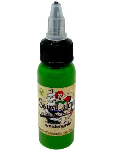 SAILOR JERRY WEIDE GRÜN 30ml -INKgrafiX® TATTOO FARBE VEGAN ROT NEU 899,00€/L