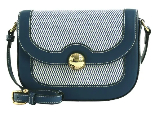 Furla Moonlight S Umhängetasche - Damen blau WB01887-BX4421-4296S - Elegante Furla Moonlight S Umhängetasche aus feinem genarbtem Leder in toni indigo. Ideal für stilvolle Auftritte und bietet ausreichend Platz für Ihre Essentials.