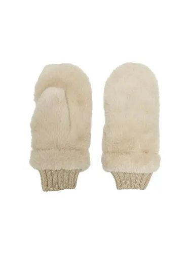ONLY Fäustlinge in Beige, Damen