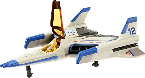 Mattel Disney and Pixar Lightyear Hyperspeed Series, Buzz Lightyear Mini Actionfigur und Raumschiff XL-12, Raumschiff, 15,7 cm (6,2 Zoll)