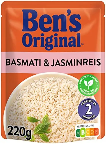 BEN'S ORIGINAL™ Express Basmati & Jasminreis 220g