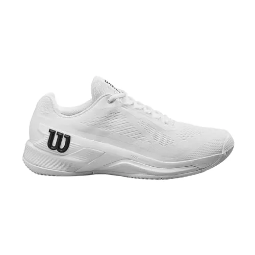 Wilson Rush Pro 4.0 WRS332620, Men Tennis Shoes, White, 46 EU
