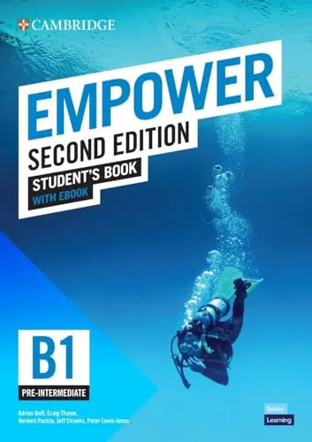 Empower Second Edition B1 Pre-intermediate: Student’s Book mit eBook - Lehrbuch für Englischlernen, inklusive interaktivem eBook für flexibles Lernen und verbesserte Sprachfähigkeiten.