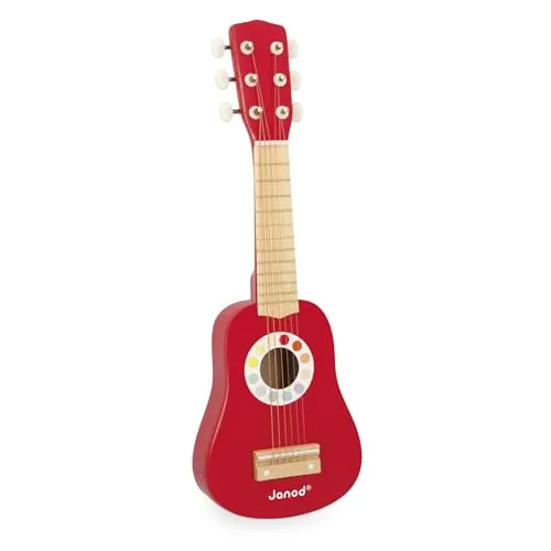 Janod My First Confetti Holz-Gitarre