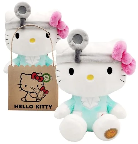 Hello Kitty Doctor Eco Plush 24 cm von Joy Toy