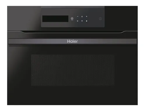 Haier HWO45NB4B0B1 Kompaktbackofen mit Mikrowelle Schwarz