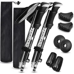 Premium Wanderstöcke für Nordic Walking – Faltbar & Verstellbar