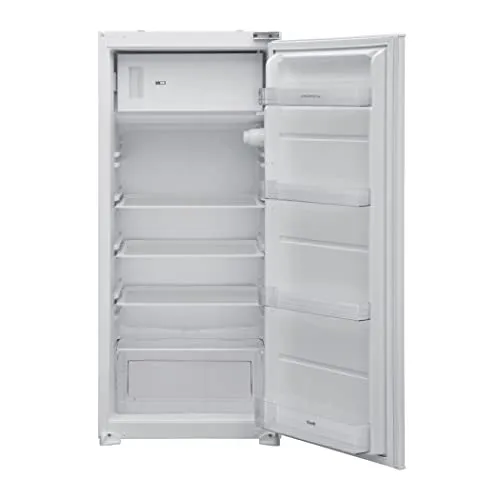 RESPEKTA Einbaukühlschrank KS1224, 122.5 cm hoch - Kühlschrank mit 170 L Nutzinhalt, energieeffizient und mit automatischem Abtauverfahren. Ideal für Einbauküchen, bietet Platz für frische Lebensmittel und hat ein Gefrierfach.