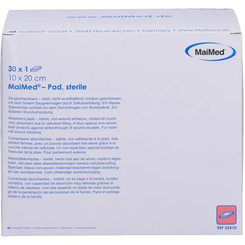 SAUGKOMPRESSEN 10X20 STERI