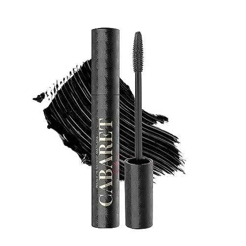 Vivienne Sabo Cabaret Latex Mascara - Wasserbeständige Mascara für dramatisches Volumen & Länge - Weiche Bürste für präzise Trennung - Einfach zu entfernen - Ultra-Schwarz - 10 ml
