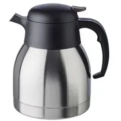 APS  Isolierkanne/Thermoskanne/Warmhaltekanne/Thermoskanne -CLASSIC- Ø 14 cm, H: 19 cm, 1 Liter