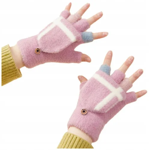 Großhandel Winterhandschuhe Telefon Fäustlinge rosa Winter Wärme und Komfort