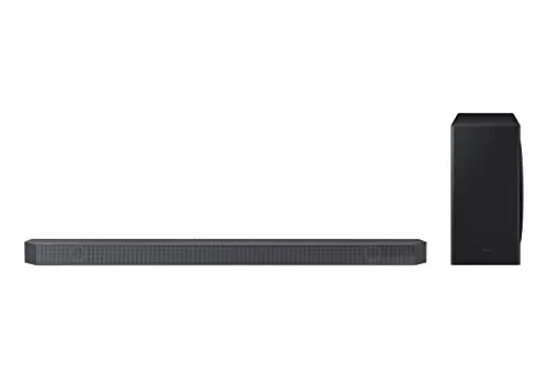 Samsung HW-Q810B 5.1.2-Kanal Q-Soundbar - Kabelloses Dolby Atmos & DTS:X, packendes Surround Sound-Erlebnis mit Q-Symphony und Alexa Unterstützung
