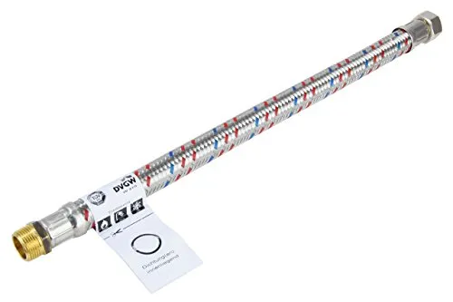 Meibes Silikonarm Meiflex verstärkte Schläuche für Sanitär/Heizung/Klima 3/4