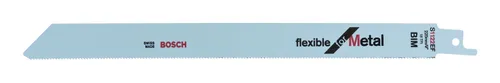 Bosch S 1122 EF Säbelsägeblatt 25er-Pack - Säbelsägeblätter für Metall, flexibel und langlebig, ideal für präzise Schnitte in verschiedenen Metallarten.