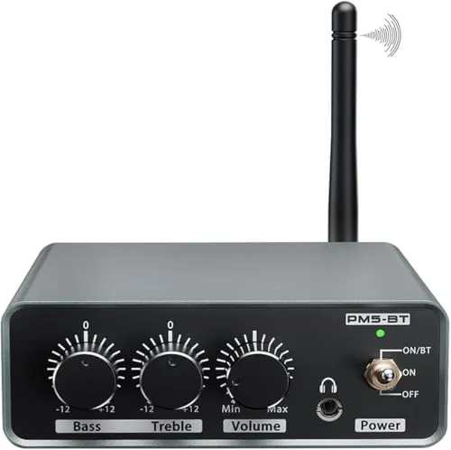 Phono Vorverstärker mit Bluetooth 5.3 für Plattenspieler