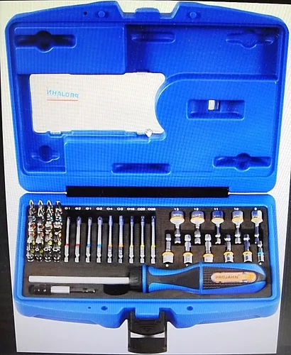 Projahn COLOR Bit-Box Universal 60tlg. 6,3/1/4