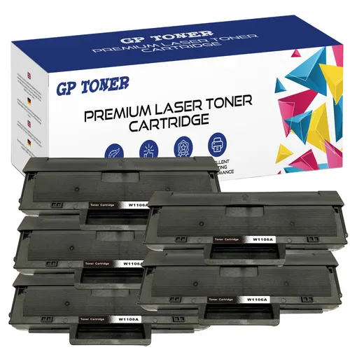 Toner XXL für HP Laser MFP 135, 137, 138 - Schwarz - Hochleistungs-Toner für HP Laser Drucker mit CHIP zur Füllstandsanzeige, Reichweite von 5x 1000 Seiten, ideal für effizientes Drucken im Büro.