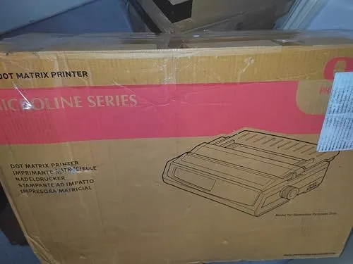 Oki 01308601 ML 5520Eco Monochrom Nadeldrucker - Nadeldrucker mit 570 Zeichen/Sekunde, ideal für hohe Druckvolumen und langlebig für den täglichen Einsatz.