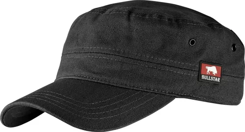 Bullstar Army-Cap schwarz, Größe: I - Stylische Army-Cap in schwarz, ideal für jeden Look und perfekt für Outdoor-Aktivitäten.