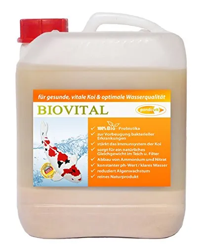 Produktbild Biovital 2500 ml Milchsäurebakterien, probiotische Filterbakterien, Koi, Teich, pondovit