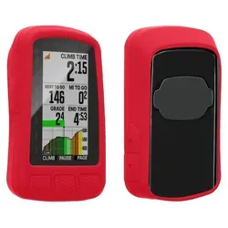 kwmobile Hülle kompatibel mit Wahoo Elemnt Roam V2 - Silikon GPS Fahrrad Case Schutzhülle - Rot