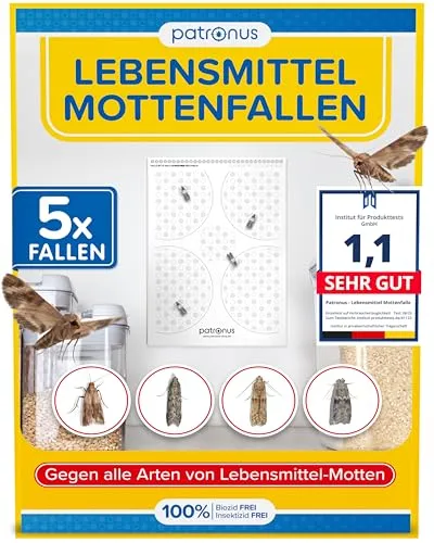 Lebensmittelmotten-Falle [5 Stück]