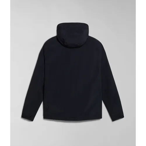 Napapijri A-tundra black 041 XL - Funktionsjacke für Herren, wasserdicht (3000 mmH2O) und atmungsaktiv (MVP 3000g/m²-24h) - ideal für urbanen Alltag und Outdoor-Aktivitäten.