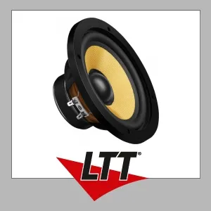 Monacor SPH-174KE 6.5 Zoll Tiefmitteltöner - Mitteltieftöner mit 50W Leistung und 8Ω Impedanz, ideal für hochwertigen Klang in Lautsprechersystemen.