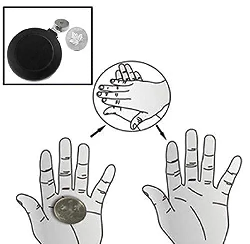 XTRAFAST Münztrick Münz Trick Set Zauber Zauberei Magie Zaubertrick Profiset Münze