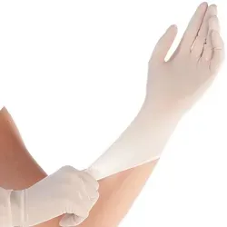 Franz Mensch HYGOSTAR® Nitrilhandschuh Safe Super Stretch - Puderfreie Einweghandschuhe, extrem dehnbar und komfortabel, ideal für Medizin und Lebensmittelindustrie. 1 Karton = 10 Packungen à 100 Stück, Größe M (8)