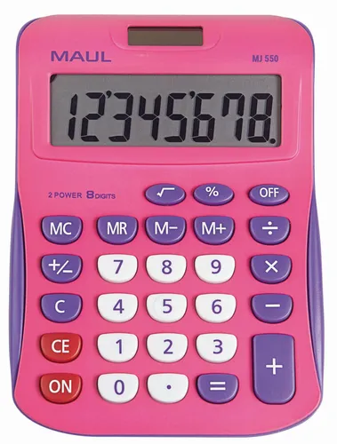 MAUL Tischrechner MJ550 pink 7263422