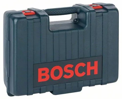 Bosch Maschinenkoffer 2605438186 - Praktischer Kunststoff Werkzeugkoffer, ideal für die sichere Aufbewahrung und den Transport von Bosch Elektrowerkzeugen. Perfekt für Exzenterschleifer und leichtgewichtig.