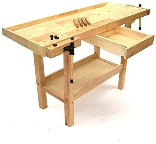 HOBELBANK WERKBANK Holz 1490 – Robuster Massivholztisch