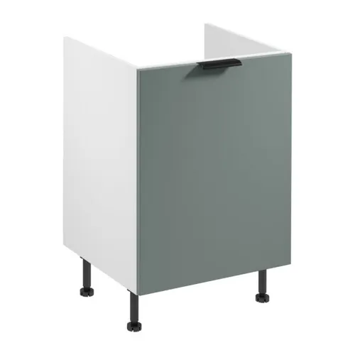 Mülltrennschrank für Küchenunterschrank – Weiß - Moderner Küchenschrank für effektive Mülltrennung, ausgestattet mit Soft-Close-Tür und verstellbaren Füßen. Ideal für Küche und Esszimmer, Maße: 60 x 52 x 87 cm.
