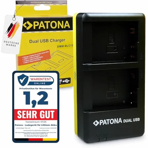 Akkuladegeräte für Kameras von PATONA