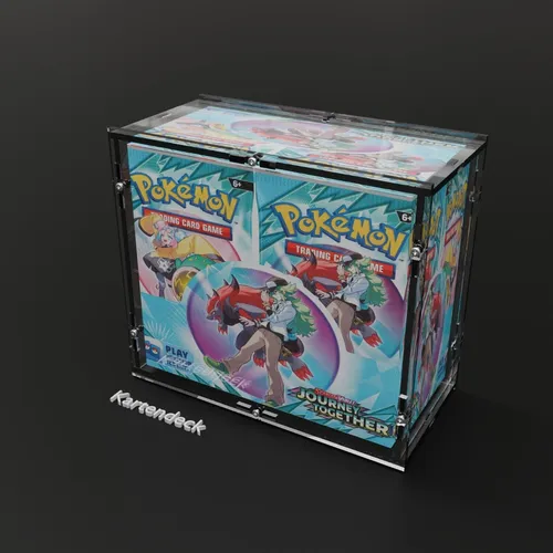 Acryl Schutzbox Pokemon 36er Display Reisegefährten / Journey Together NEU