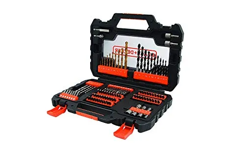 Black+Decker Bohrer-Bit-Set A7230-XJ, 104-teilig