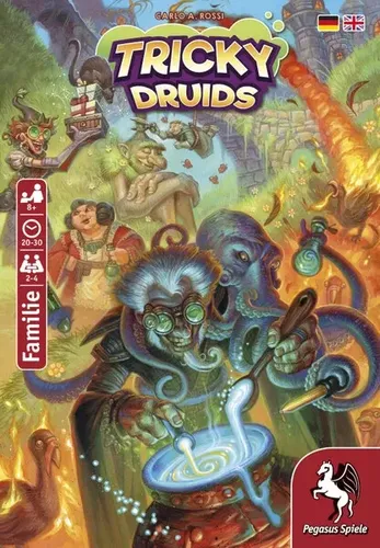 Tricky Druids Brettspiel