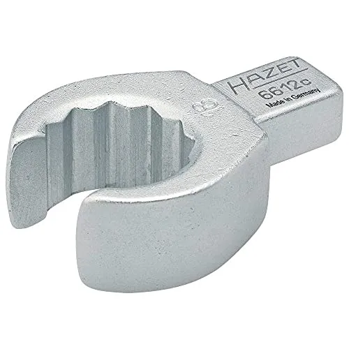 Hazet 6612C-12 Einsteckringschlüssel - Einsteckringschlüssel für Überwurfmutter am Bremsdruckregler, verchromt und Made in Germany, ideal für präzise Anpassungen in der Fahrzeugtechnik.