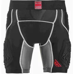 Fly Racing Barricade Compression Protektoren Shorts, schwarz, Größe XL