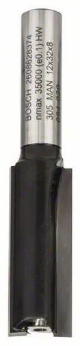 Bosch Nutfräser, 8 mm, D1 12 mm, L 31,5 mm, G 62 mm 2608628374