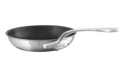 Mauviel 1830 M'Cook 524224 Eclipse+ Antihaft-Pfanne, 24 cm aus Edelstahl