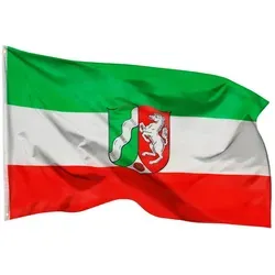 PHENO FLAGS Nordrhein-Westfalen Flagge 90x150cm von PHENO FLAGS