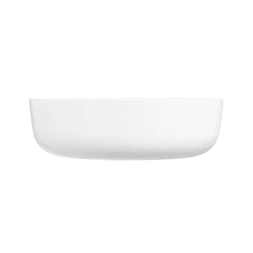 Luminarc Salatschüssel Diwali 22 cm Backform Obstkuchenform Gemüseauflaufform Fleischauflaufform Salatschale Schale Müslischale Hartglas rund praktisch modern LUMINARC, Weiß