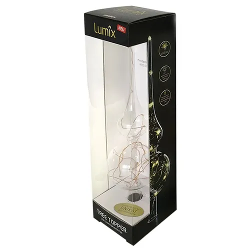 Krinner Lumix SuperLight Kabellose LED Christbaumkerzen - Weihnachtsbeleuchtung mit warmweißer LED, dimmbar und mit Fernbedienung, ideal für eine stimmungsvolle Weihnachtsdekoration drinnen und draußen.