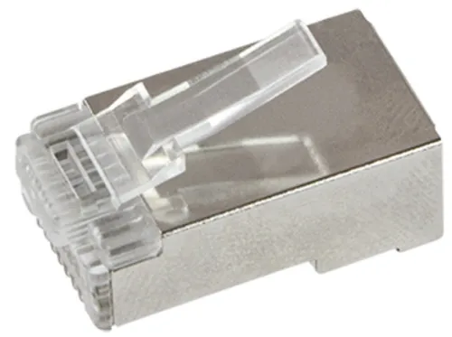 LogiLink RJ45-Steckverbinder-Set, Kat.6, geschirmt