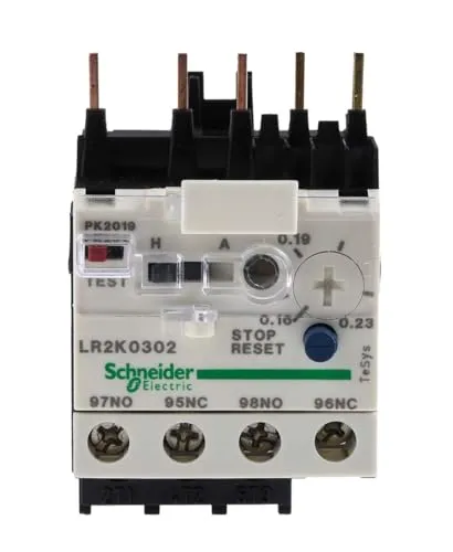 Schneider Electric TeSys LR2K Thermisches Überlastrelais 100 W - Elektroinstallation, zuverlässiger Schutz vor Überlastung mit 3 Pol und vielseitigen Anschlussmöglichkeiten für effiziente Automatisierung.