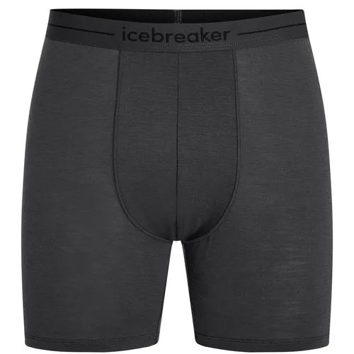 Icebreaker Men Merino Anatomica Long Boxers Black (M) von icebreaker